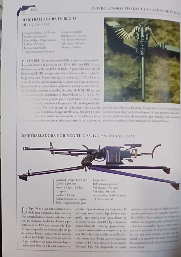 865815-MLA110127736470_042026 1001 Armas De Fuego - Chris Mcnab - Ed. Servilibro