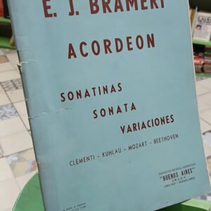 Acordeón Sonatinas Sonata Variaciones Brameri. Mozart Kuhlau