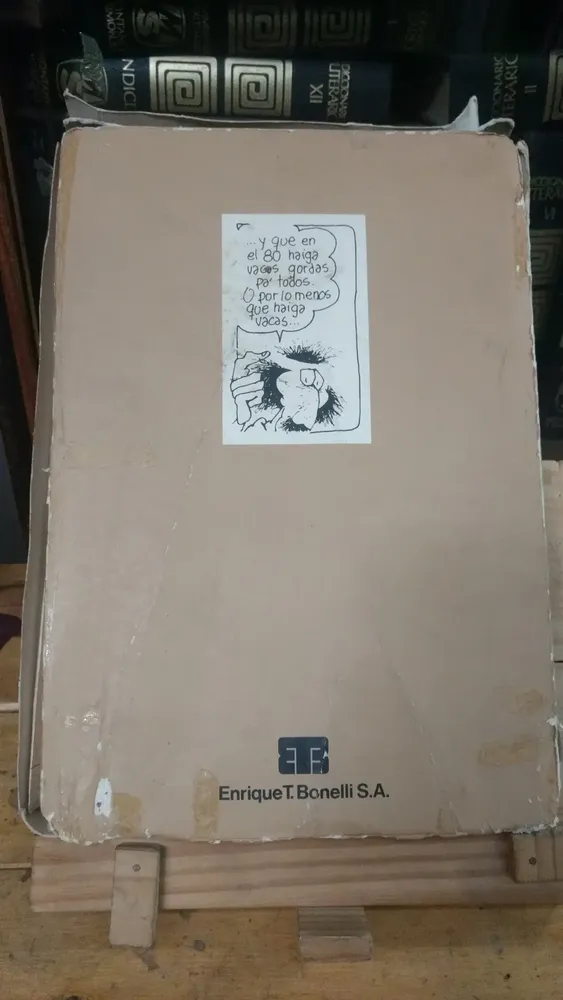 Almanaque 1980 - Enrique Bonelli Presenta A Inodoro Pereyra Almanaque Feliz Año Nuevo 1980 Inodoro Pereyra