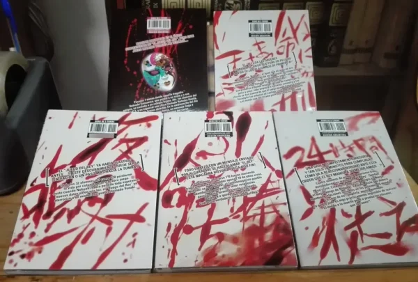 King's Game Lote X5 (1, 1 Extreme, 2, 4, 5) Nobuako Kanazawa