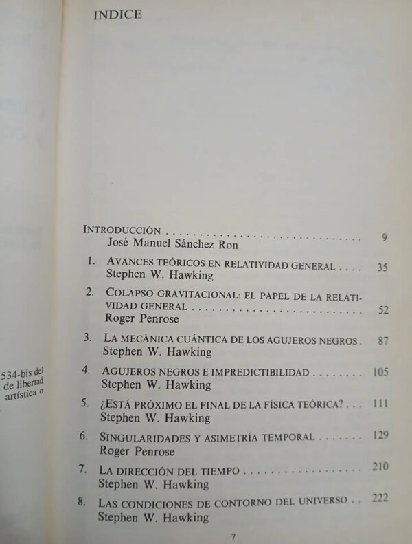 Cuestiones Cuánticas Y Cosmológicas - S Hawking Y R Penrose