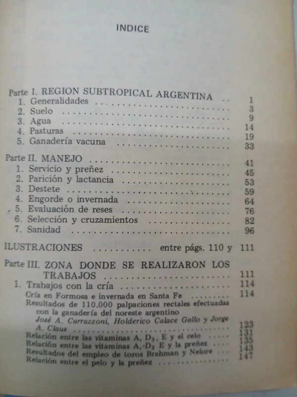 Ganadería Subtropical Argentina - José Andrés Carrazzoni