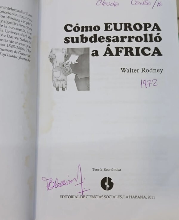 Como Europa Subdesarrolló África - Walter Rodney