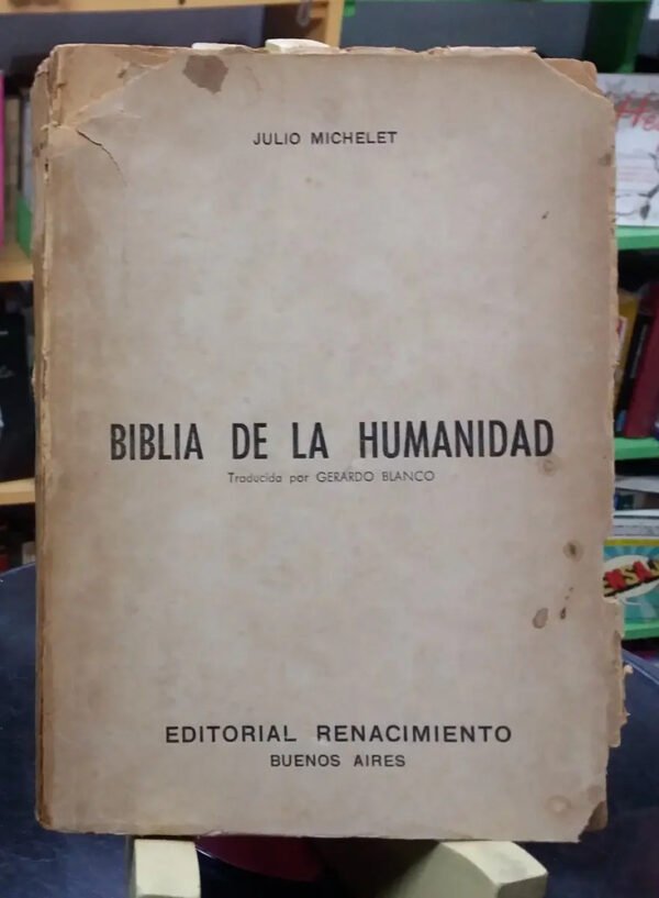 879873-MLA47395397651_092021 Biblia De La Humanidad - Julio Michelet