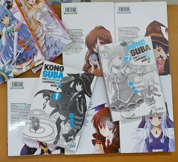 882831-MLA99707514812_122025 Kono Suba - Tomos 1, 2, 3, 4, 5, 6 Y 7 - Masahito Watari