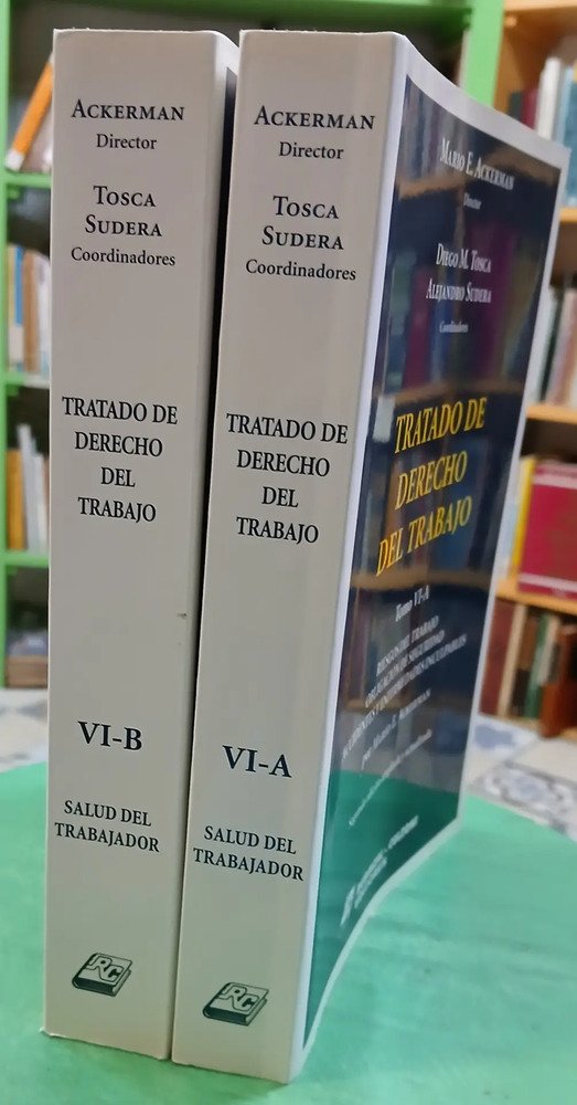 Tratado De Decho Del Trabajo Vi-a Vi-b M. Ackerman, D. Tosca