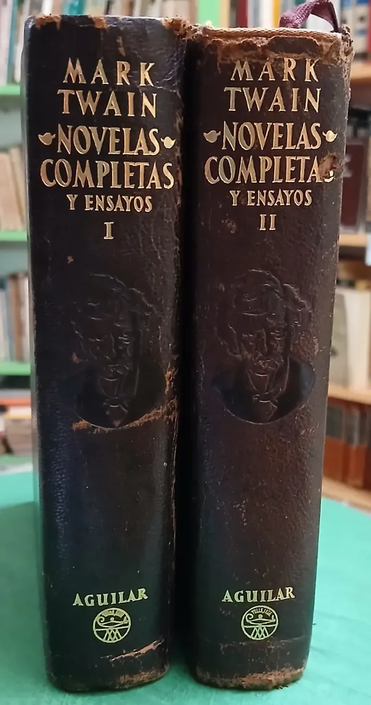 886071-MLA106964243332_022026 Mark Twain - Novelas Completas Y Ensayos T 1 Y 2 - Aguilar