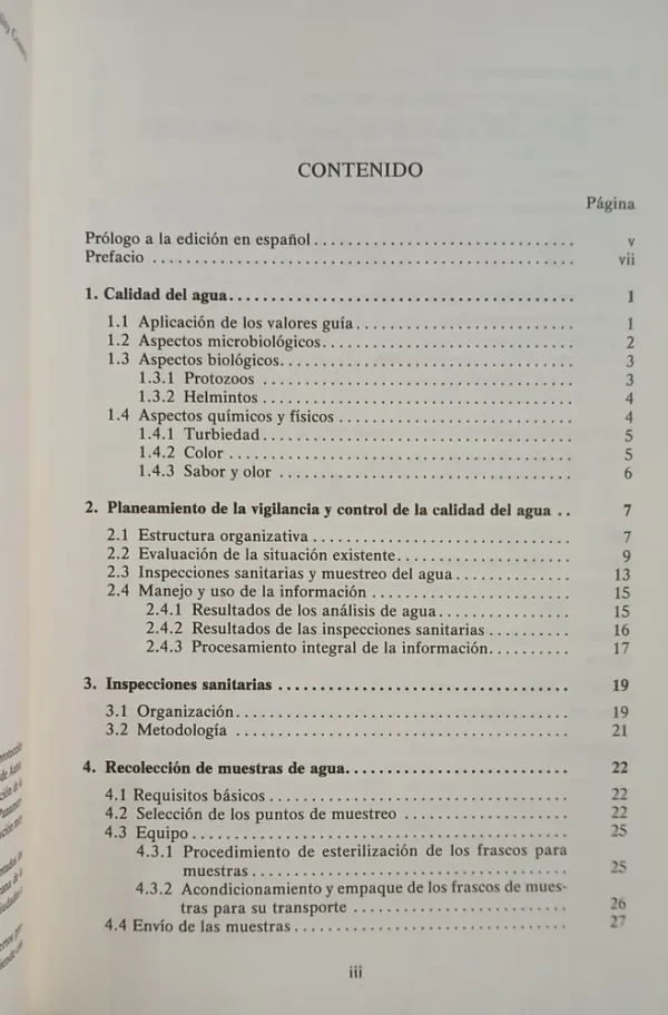 Guías Para La Calidad Del Agua Potable Vol. 3 Panamericana