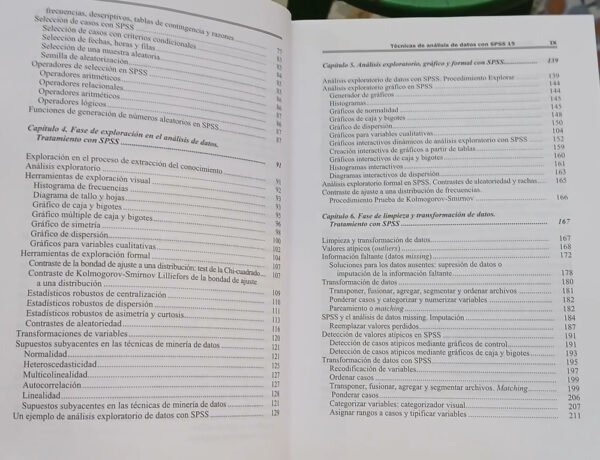 Técnicas De Análisis De Datos Con Spss 15 Con Cd César Pérez