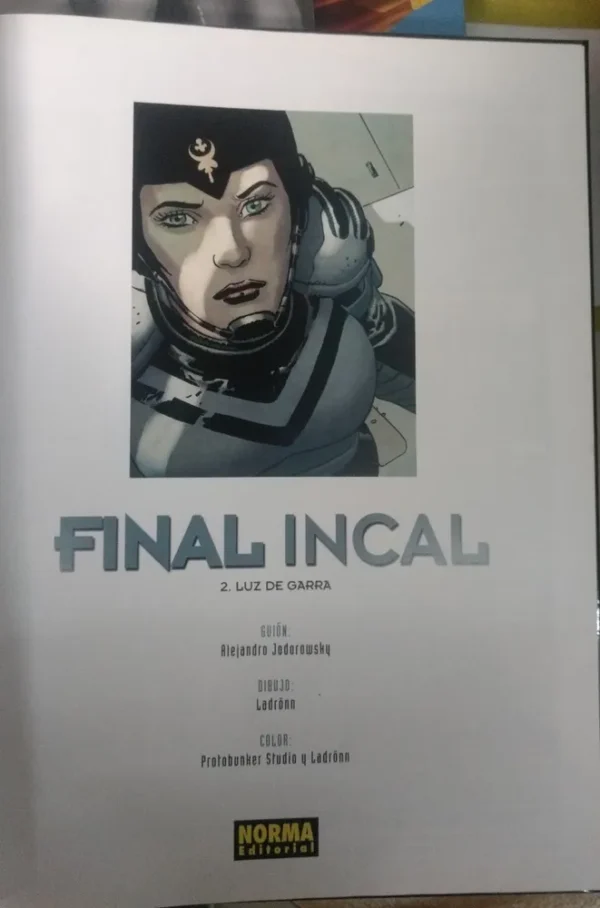 888151-MLA54956078136_042023 Final Incal. 2 Luz De Garra - Jodorowsky, Ladrönn