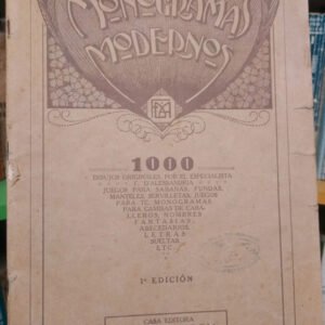 888555-MLA79170261965_092024 Monogramas Modernos Dibujos Originales Por F. D' Alessandria