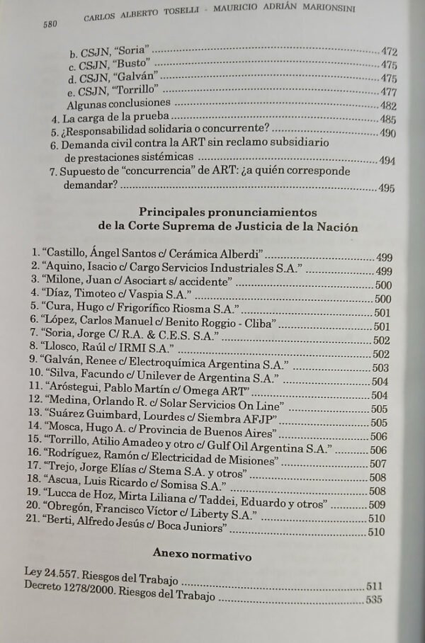 Régimen Integral De Reparación De Infortunios Del Trabajo