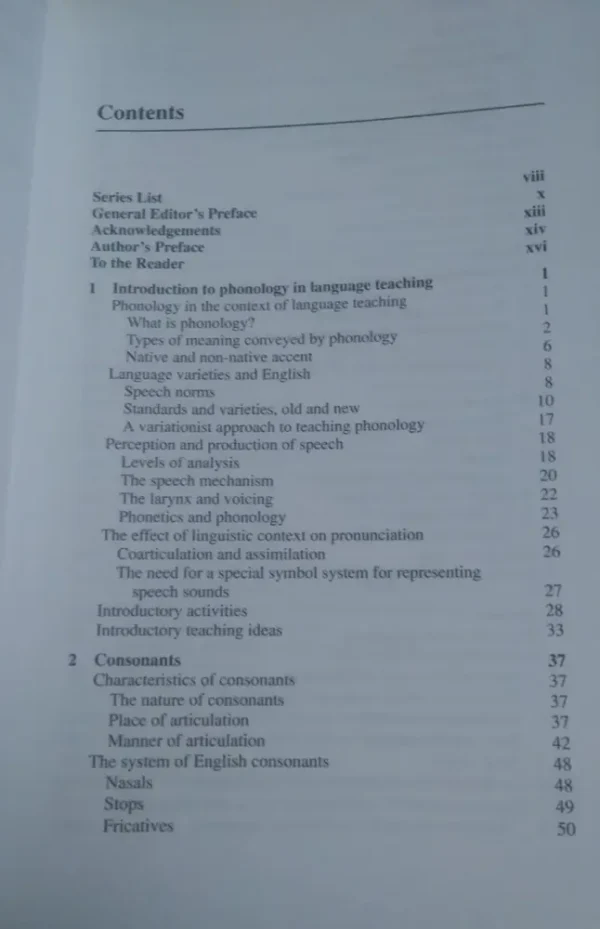 Phonology In English Language Teaching - Pennington, Martha