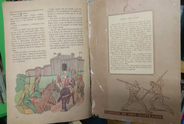Robin Hood Clásicos De Oro Ilustrados Howard Pyle, Lindquist