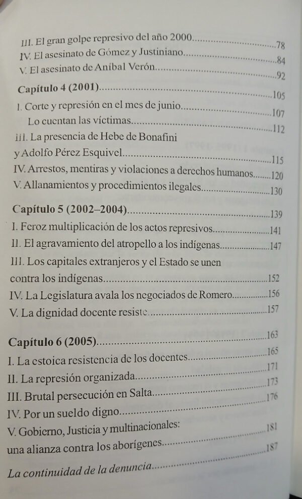 894491-MLA88220538382_072025 Orden, Represión Y Muerte Salta (1995-2005) Marco Díaz Muñoz