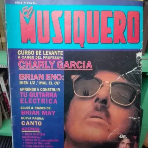 Revista El Musiquero Año 3 Nº 35 - 1988 - Tapa Charly García