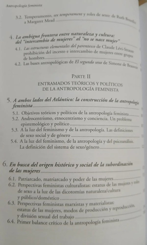 Antropología Feminista - Lourdes Méndez