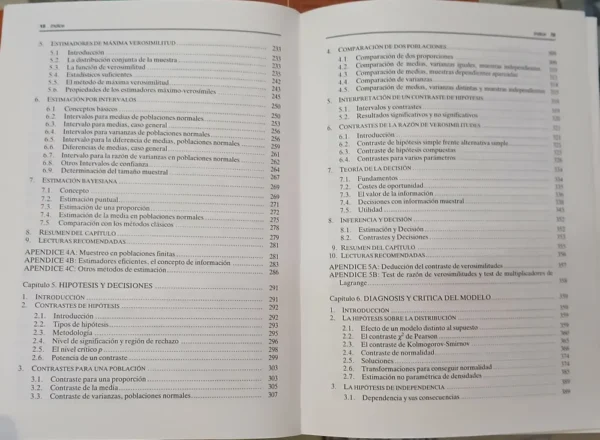 Estadística Modelos Y Métodos 1 Y 2 - Peña Sánchez De Rivera