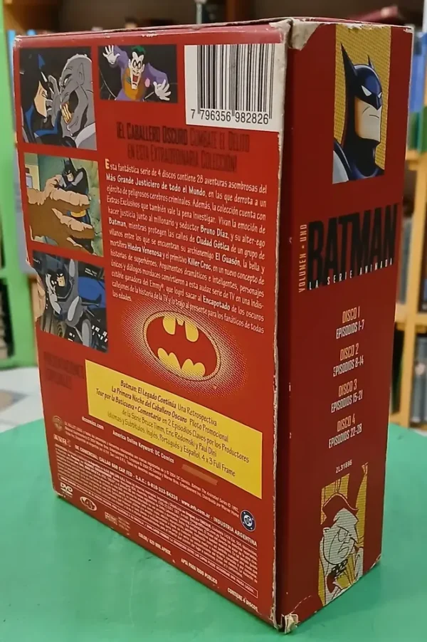 Batman La Serie Animada, Volumen Uno, 4 Dvd