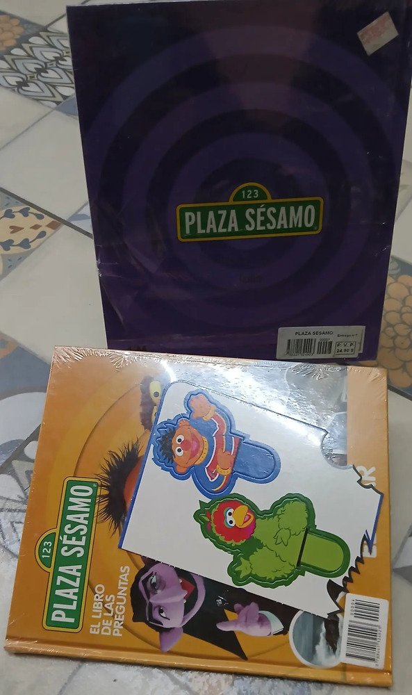 902092-MLA84678394878_052025 Lote 15 Números: Plaza Sésamo El Libro De Las Preguntas 2007