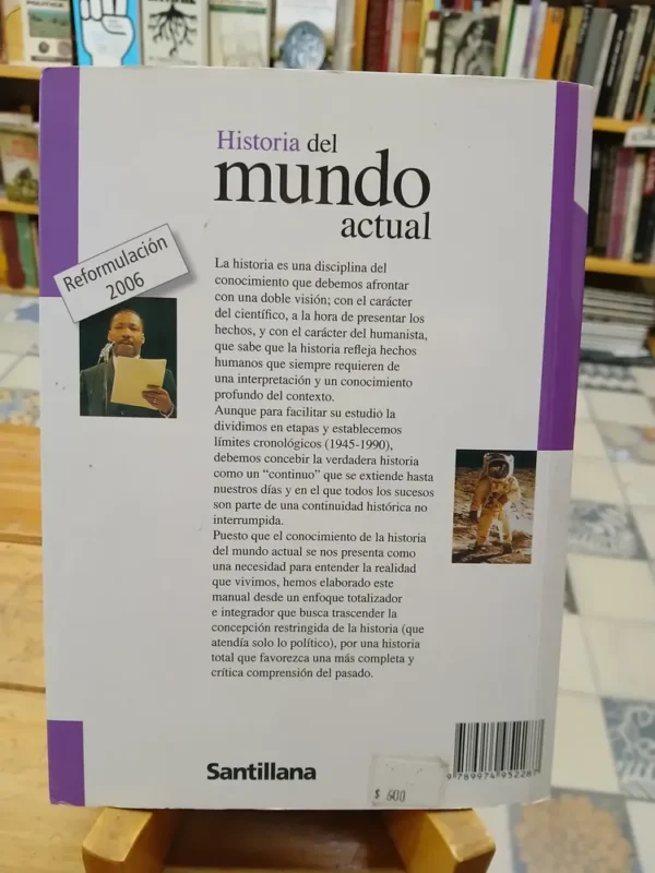 Historia Del Mundo Actual 4 - Bachillerato 4, Santillana