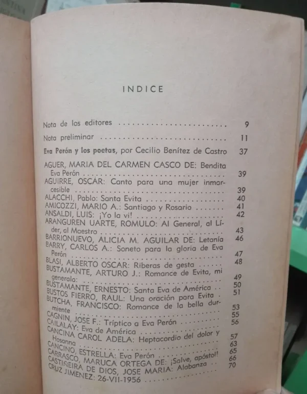 Cancionero De Perón Y Eva Perón Grupo Editor De Buenos Aires