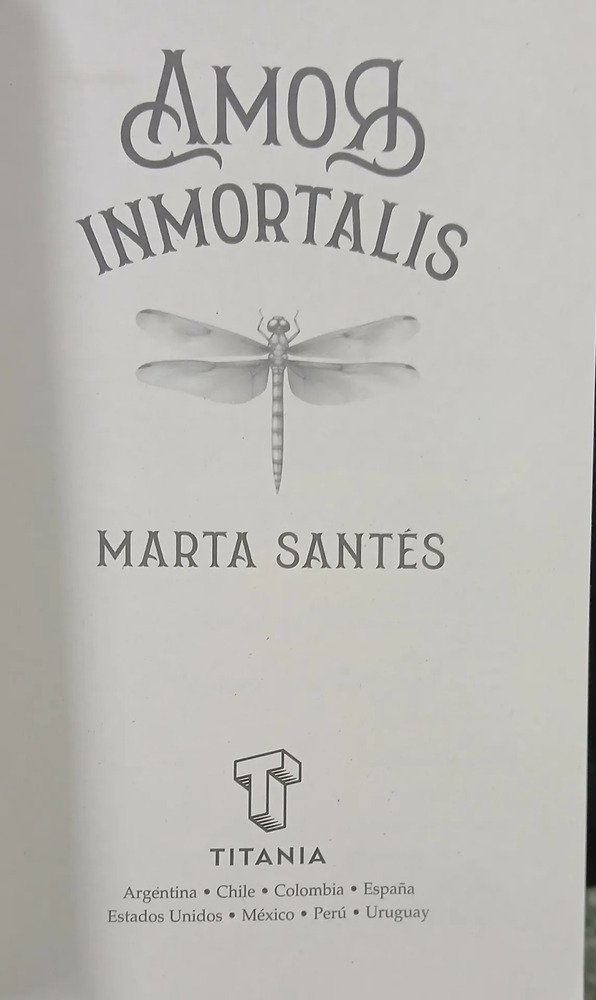 Amor Inmortalis - Marta Santés