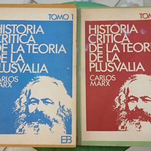 909349-MLA110166405564_042026 Historia Crítica De La Teoría De La Plusvalía T 1 Y 2 - Marx
