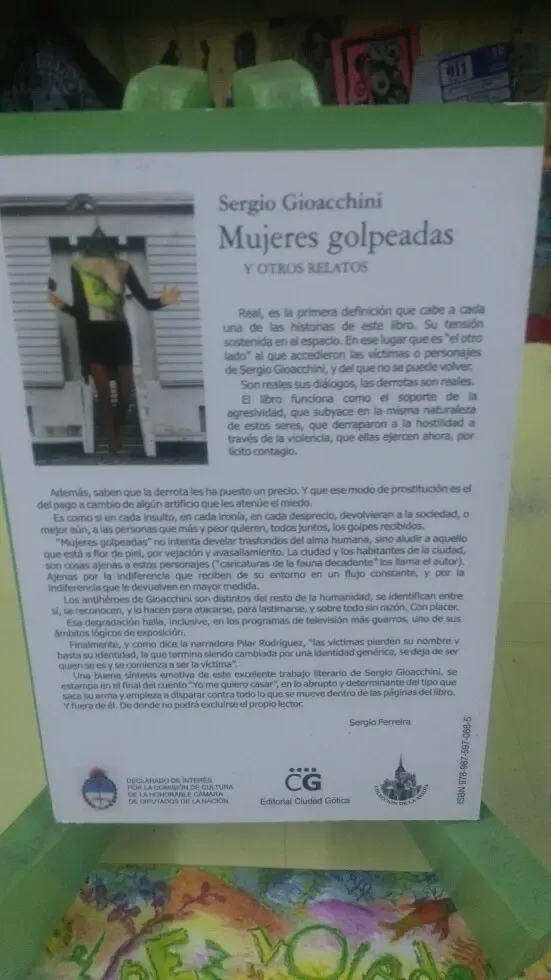 Mujeres Golpeadas Y Otros Relatos, Sergio Gioacchini