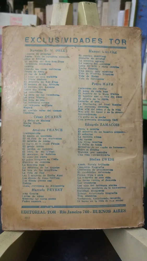 Soledad - Bartolomé Mitre - Editorial Tor Año 1952