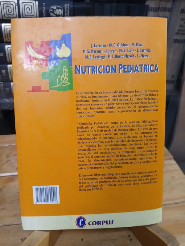 912650-MLA80378730365_112024 Nutrición Pediátrica - J. Lorenzo; E. Guidoni; M. Díaz...
