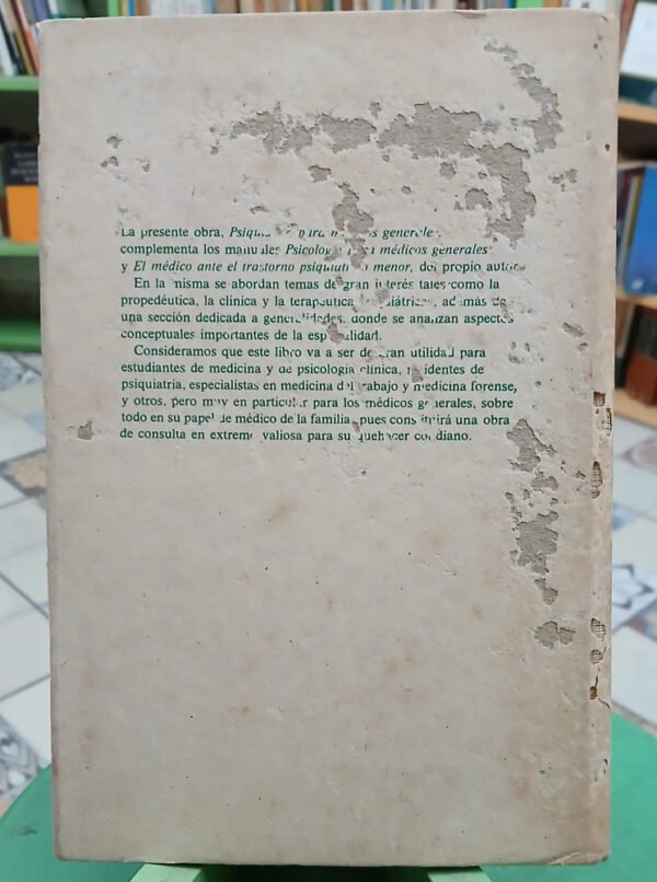 Psiquiatría Para Médicos Generales Ricardo González Menéndez