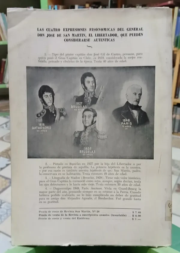 913028-MLA87395570226_072025 San Martín Revista Del Instituto Nacional Sanmartiniano # 27