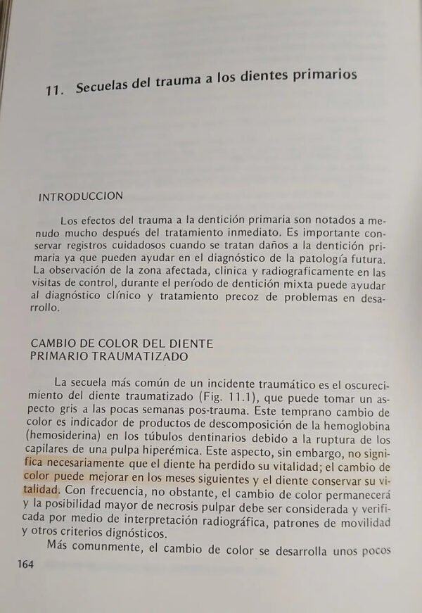 Tratamiento De Dientes Traumatizados En Niños - Hargreaves