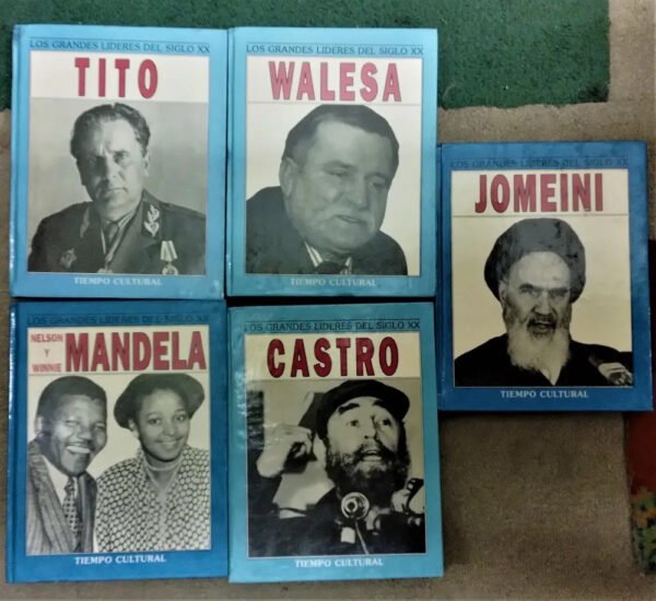Los Grandes Líderes Del Siglo Xx - Tiempo Cultural 17 Libros