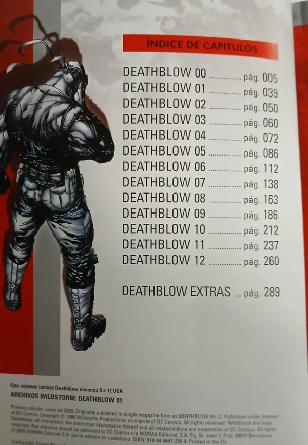 Deathblow, Archivos Wildstorm Vol 1 Y 2 - J. Lee - B. Choi