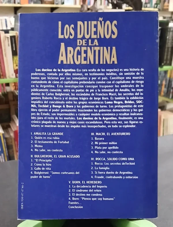 922587-MLA110712130809_042026 Los Dueños De La Argentina 1 - Luis Majul