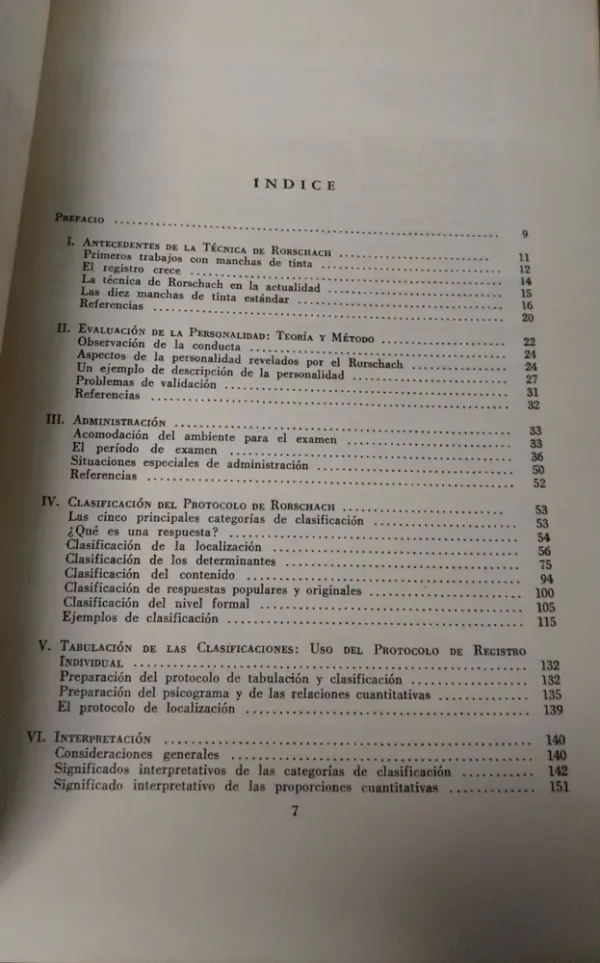 Manual Introductorio A Técnica Rorschach - Klopfer, Davidson