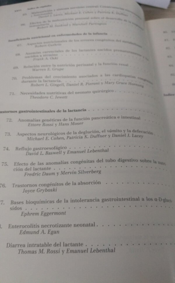 Gastroenterología Y Nutrición En Pediatria Emanuel Lebenthal