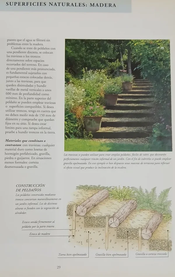 Diseñar El Jardín - Materiales /estructuras - David Stevens