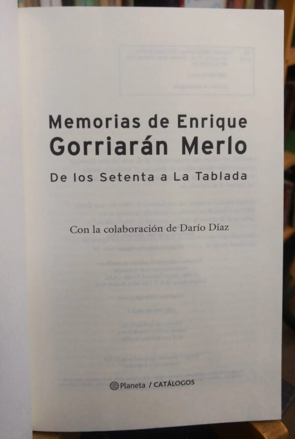 924163-MLA79297531871_092024 Memorias De Enrique Gorriarán Merlo Los Sententa La Tablada