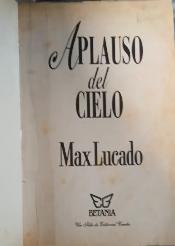Aplauso Del Cielo - Max Lucado