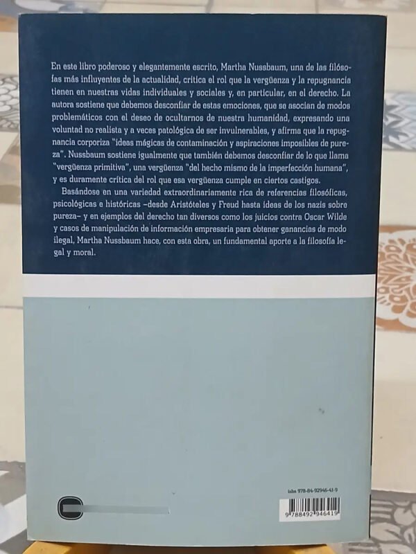 El Ocultamiento De Lo Humano - Martha C. Nussbaum