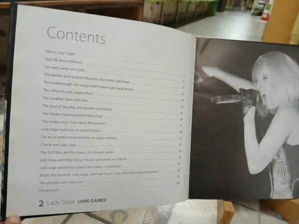 927583-MLA81970741966_022025 Lady Gaga Love Games James Mccarthy Libro Y 4 Dvd. En Inglés