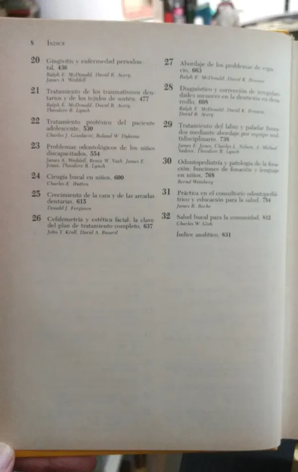 Odontología Pediátrica Y Del Adolescente 5 Ed Mcdonald Avery