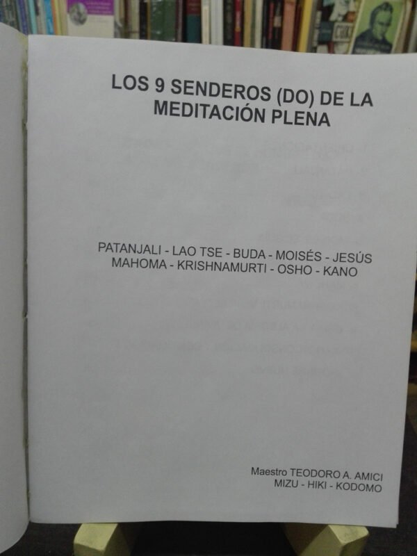 Los 9 Senderos (do) De La Meditación Plena - Teodoro Amici