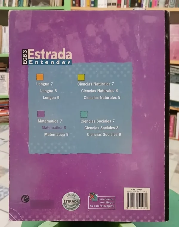 Matemática Carpeta De Actividades 8 - Egb 3 Estrada