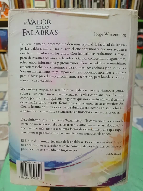 El Valor De Las Palabras - Jorge Waxemberg