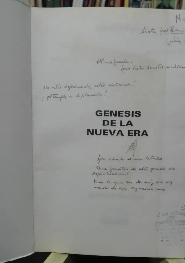 Génesis De La Nueva Era - Antropología - Daniel Baruc - 1994