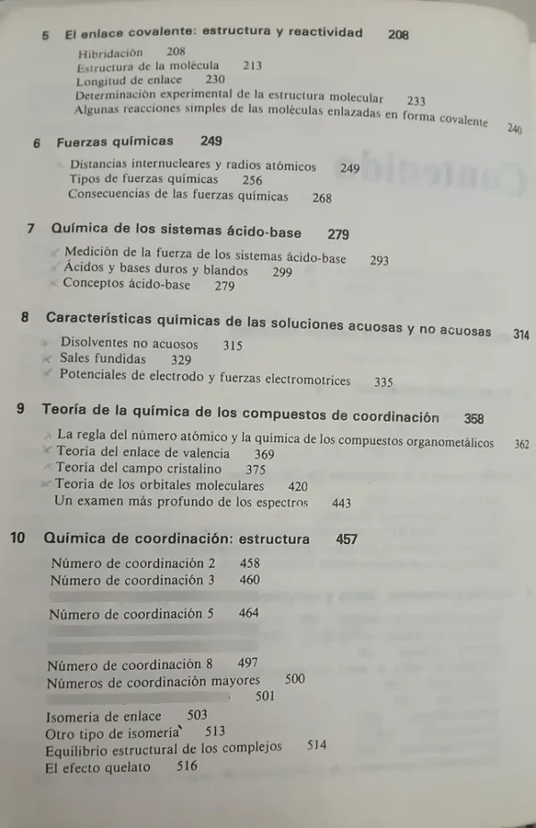 Química Inorgánica. Princ. Estructura Y Reactividad - Huheey